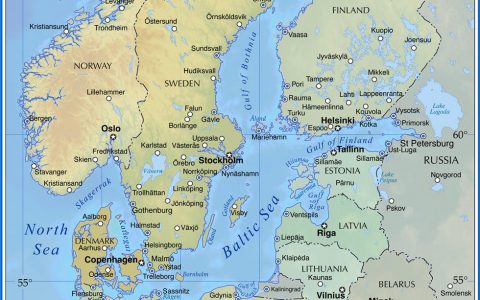 波罗的海的面积盐度水温和水文数据详情