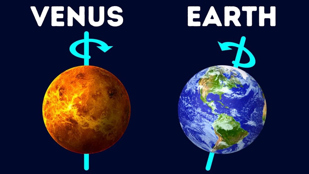 虽然金星是一个和地球大小类似的行星，但是两者的自转速度却差别巨大