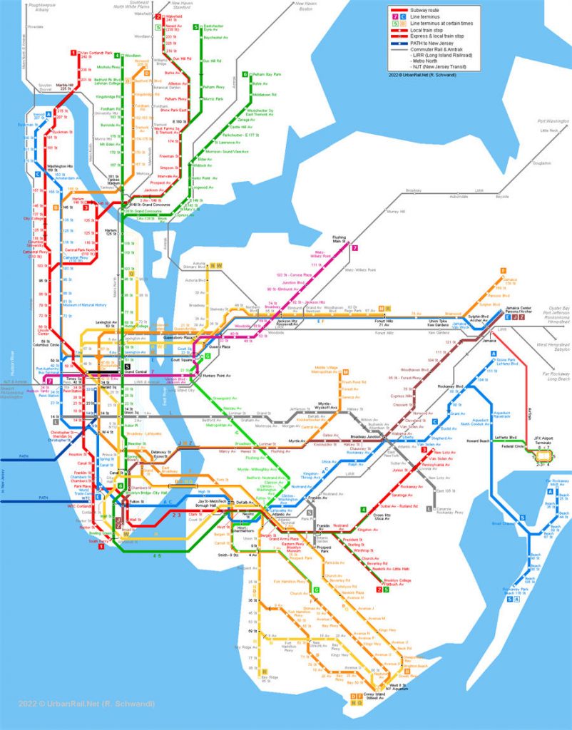 美国纽约地铁系统