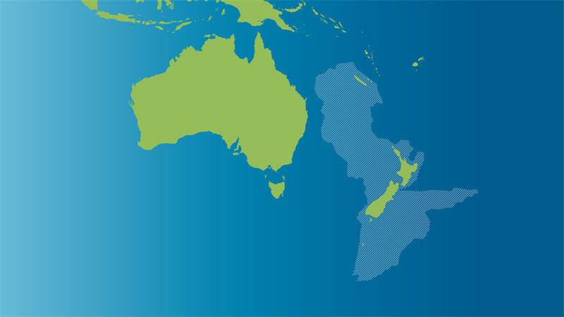 西兰大陆面积大约是澳洲大陆的三分之二