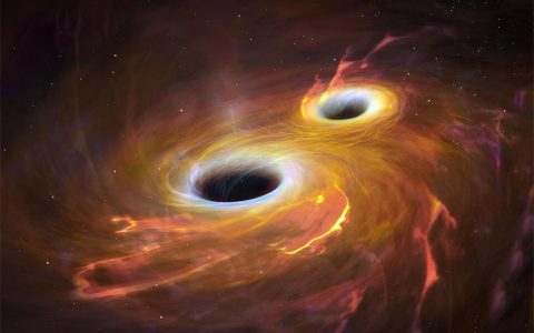 8900万年外两个超大质量黑洞正在准备合并
