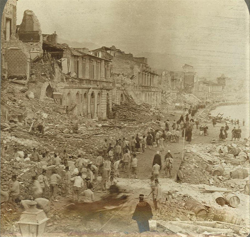 1908年墨西拿地震：死亡人数12.3万人