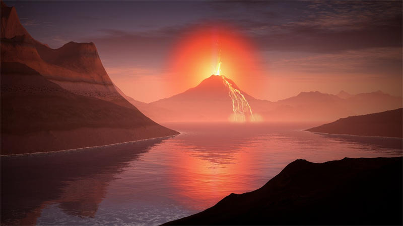 全世界所有的活火山同时爆发的话会摧毁整个地球的生态系统