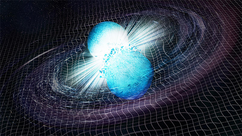 中子星碰撞能够产生8000亿摄氏度的超高温