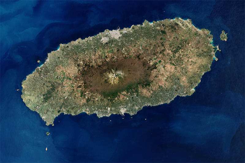 济州岛卫星地图