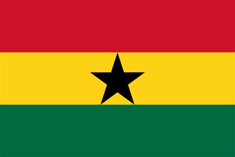 加纳国旗图片