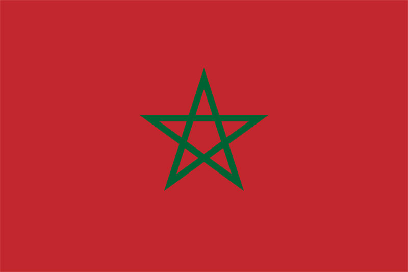 摩洛哥国旗图片