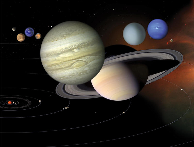 太阳系中的行星都不是正圆