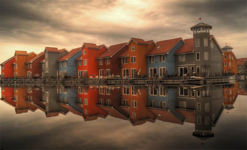 荷兰城市风景