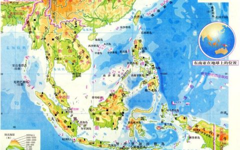 东南亚面积、人口和经济统计数据