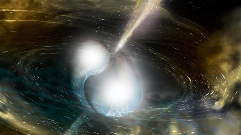 双中子星合并产生的伽马射线暴