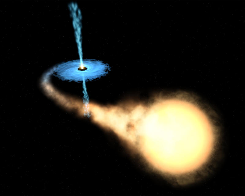 X射线脉冲星是双星系统，中子星会从伴星中获取物质，从而产生强烈的X射线辐射