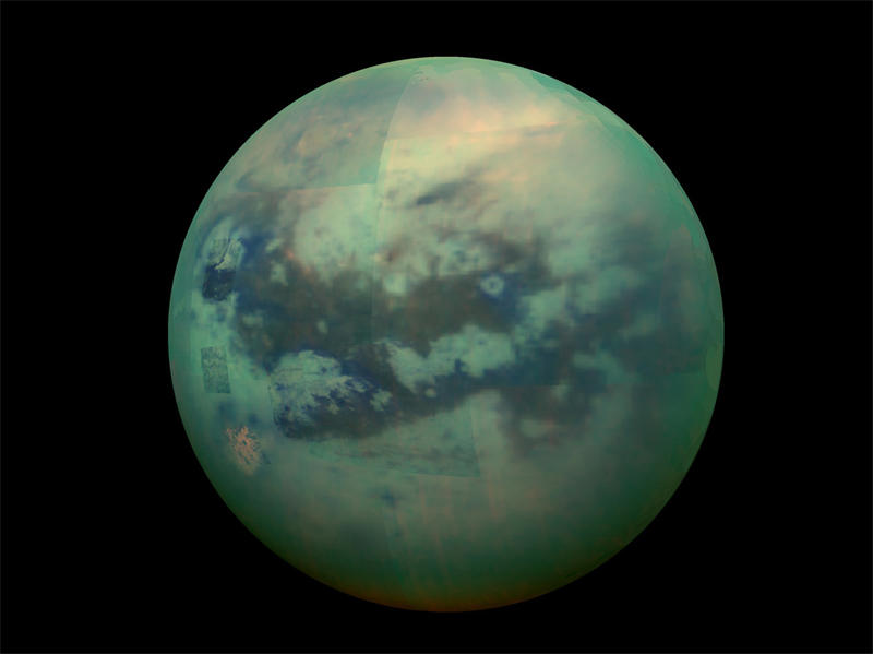 土卫六表面温度虽然很低，但是它却可能拥有氨和水组成的液态地下海洋