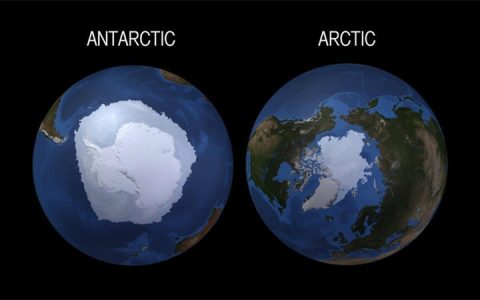 南极洲和北冰洋面积都是1400万平方公里，这是巧合么？