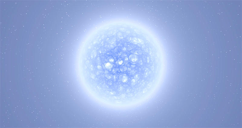 B型主序星是宇宙中比较明亮的恒星