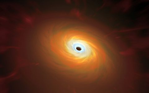 暗能量似乎可以解释超大质量黑洞并不是由奇点构成
