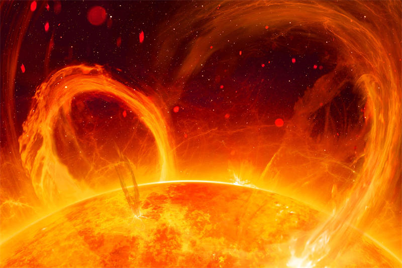 太阳耀斑一次性释放的能量能够让人类使用1万亿年