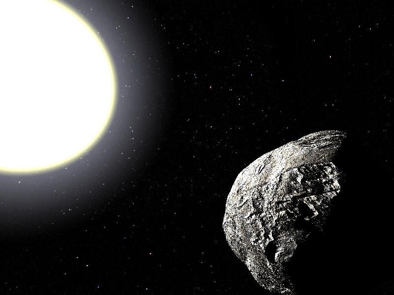 因为距离太阳太近，所以祝融型小行星的表面温度可能会非常高