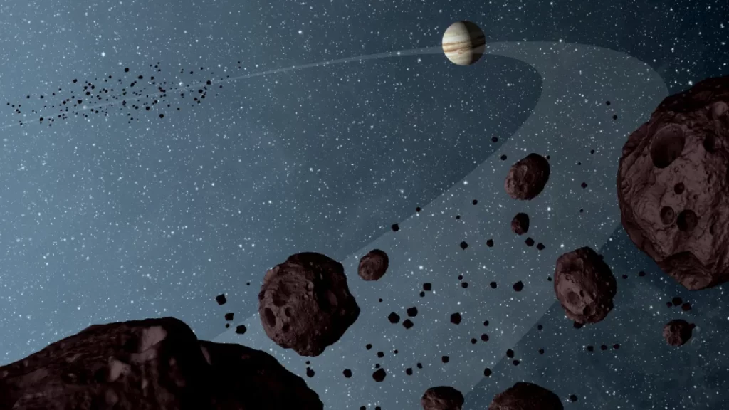 木星周围的特洛伊小行星