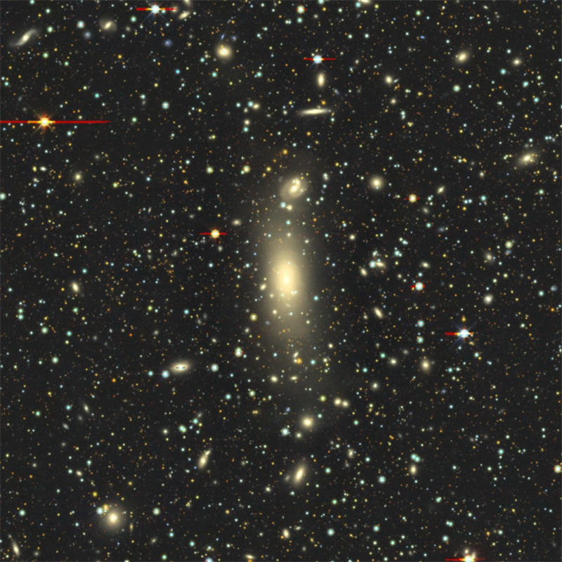 天文学家拍摄的ESO 383-76星系图片