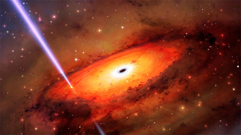 GRB 191019A发生在星系中央超大质量黑洞周围