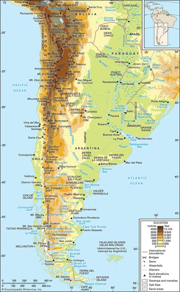 巴塔哥尼亚人（Patagonians）分布在南美洲最南部的巴塔哥尼亚地区