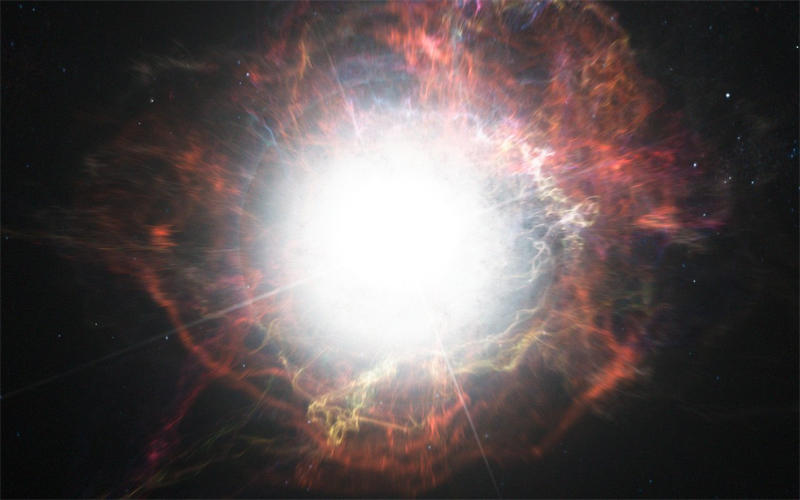 不稳定对超新星的爆发能够形成大量的重元素
