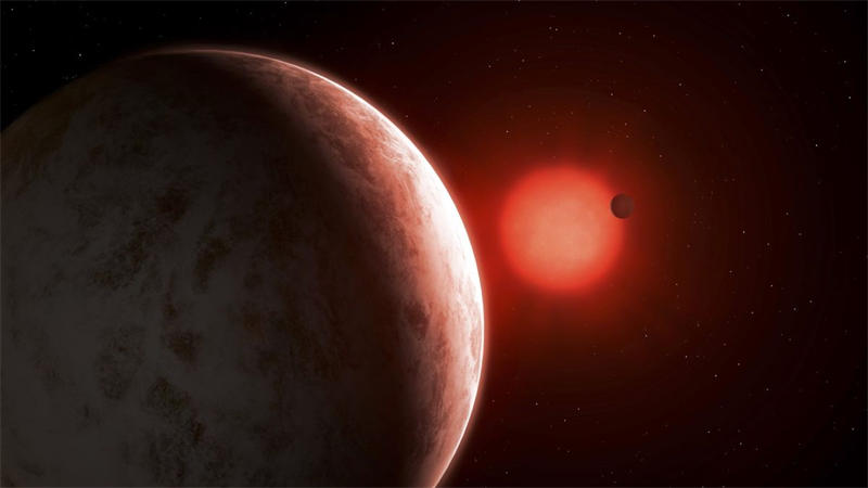 在红矮星LP 890-9的周围已经发现了两颗超级地球系外行星