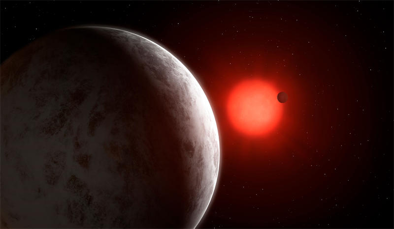 格利泽1061周围目前发现了三颗超级地球