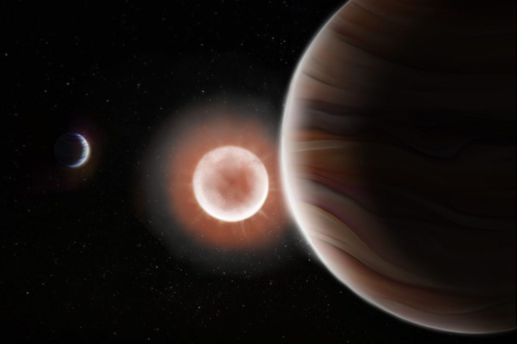 TOI-4600和它周围的两颗气态巨行星