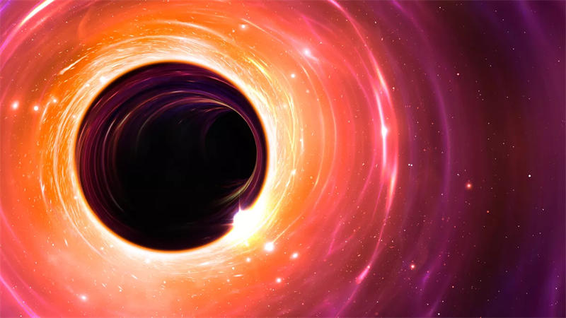 艺术家对黑洞的印象。这些宇宙怪物会吞噬整个宇宙吗？ （图片来源：MARK GARLICK/SCIENCE PHOTO LIBRARY via Getty Images）