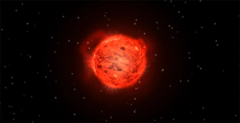 红矮星的未来并不会像太阳这样膨胀成红巨星