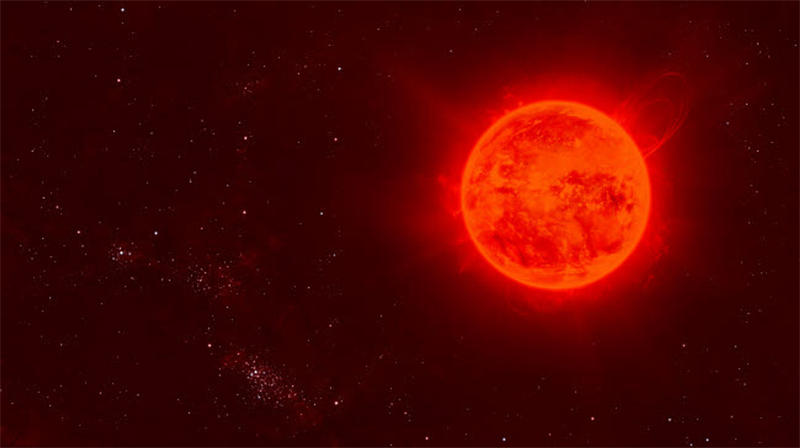 红矮星内部是完全对流的