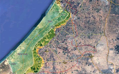 细说加沙地带的地理、人口和环境