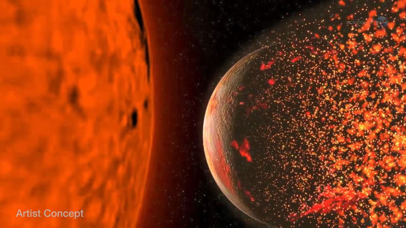 太阳一旦变成红巨星，目前靠近太阳的几颗内行星就可能会被摧毁掉
